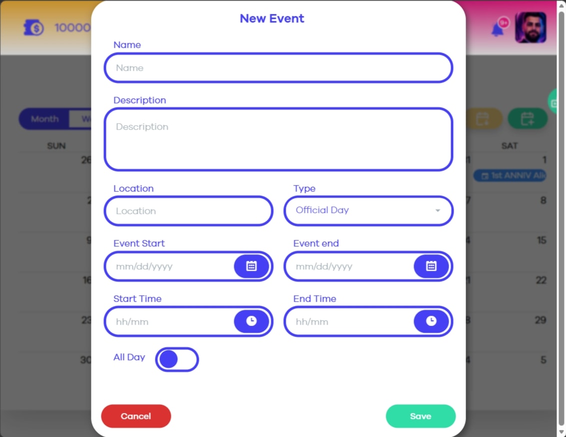 Captura: campañas y retos programados