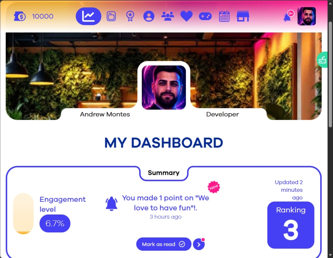 Captura: nivel de engagement